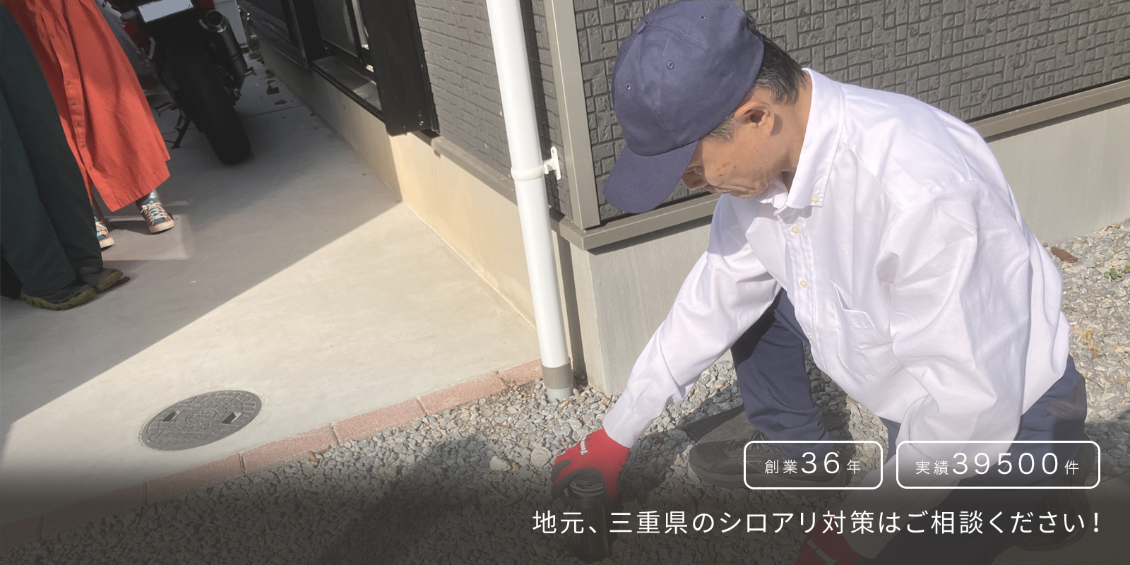 三重県のシロアリ駆除はご相談ください